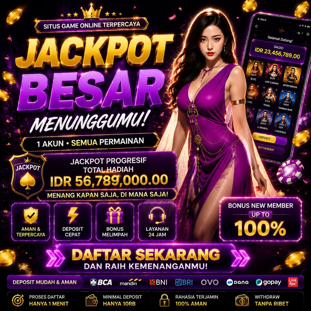 Tampilan antarmuka pola138 APK v4.7.5 saat pengujian performa dan keamanan di perangkat Android